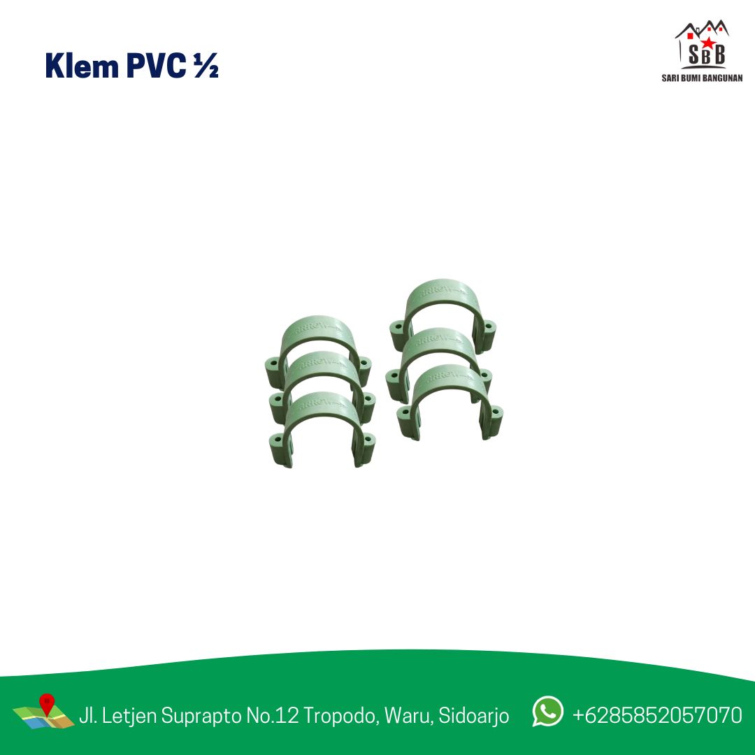 Klem Pvc 1/2